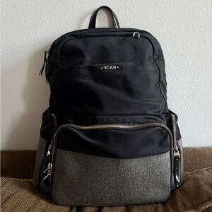 Tumi Black and Gray Backpack